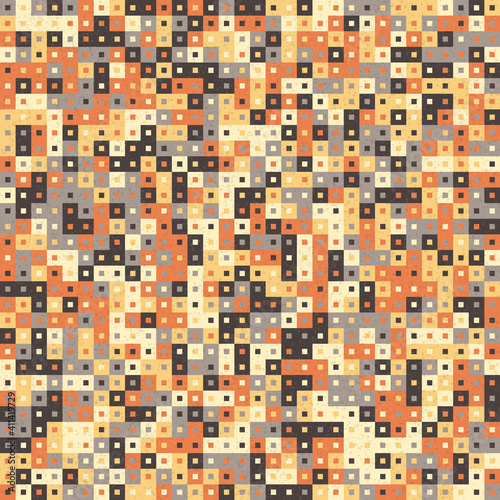 Abstract Geometric Pattern generative computational art illustration