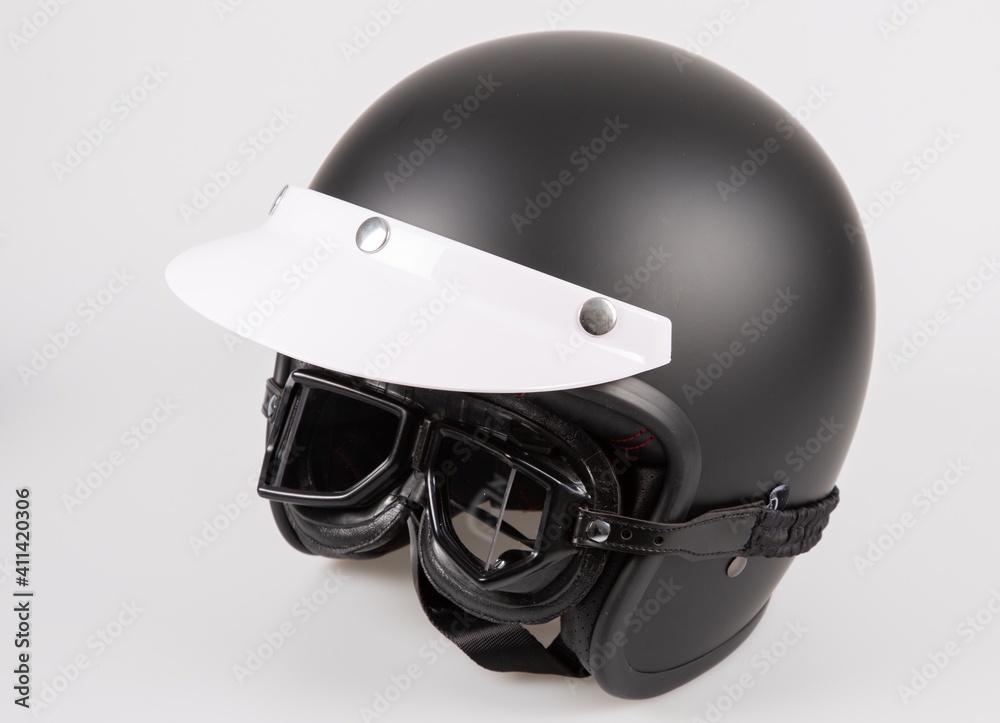 helmet black motorcycle anti-sun protective visor retro and vintage style cafe racer open face old school style helmet black motorcycle anti-sun protective visor retro and vintage style cafe racer open face old school style
