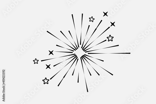 Sunburst icon collection vector.Retro sunburst design.Big collection sunburst best quality. Vector illustration
