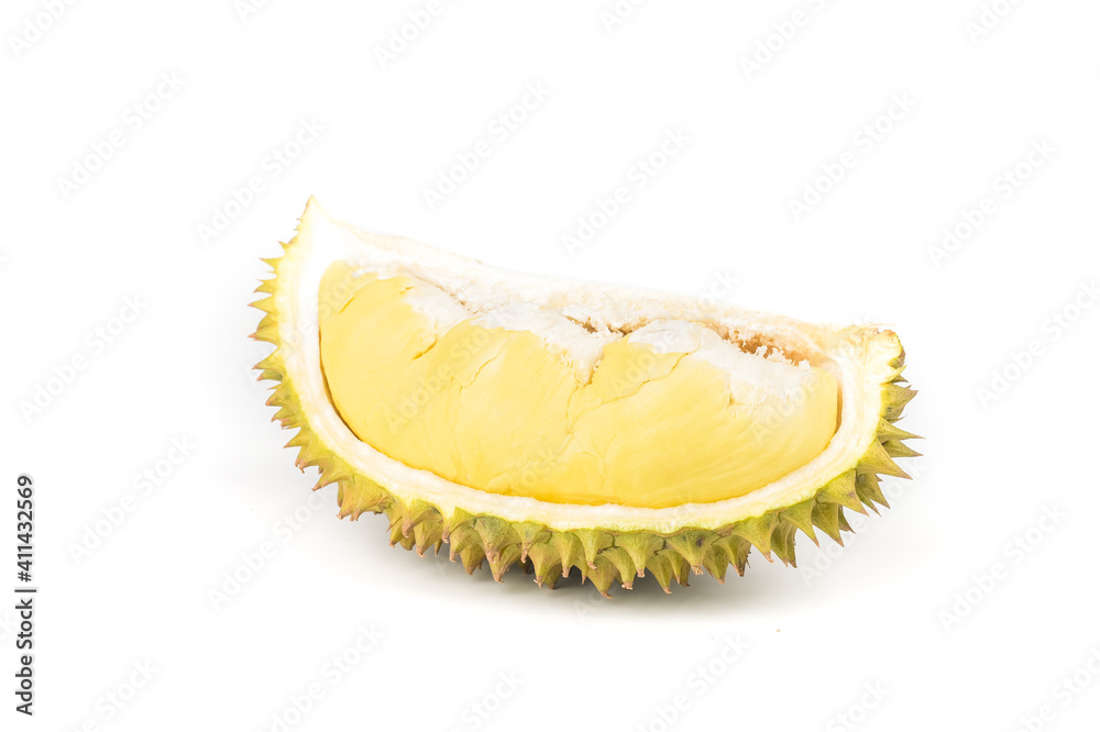 Fototapeta premium Durian fruit isolated on white background