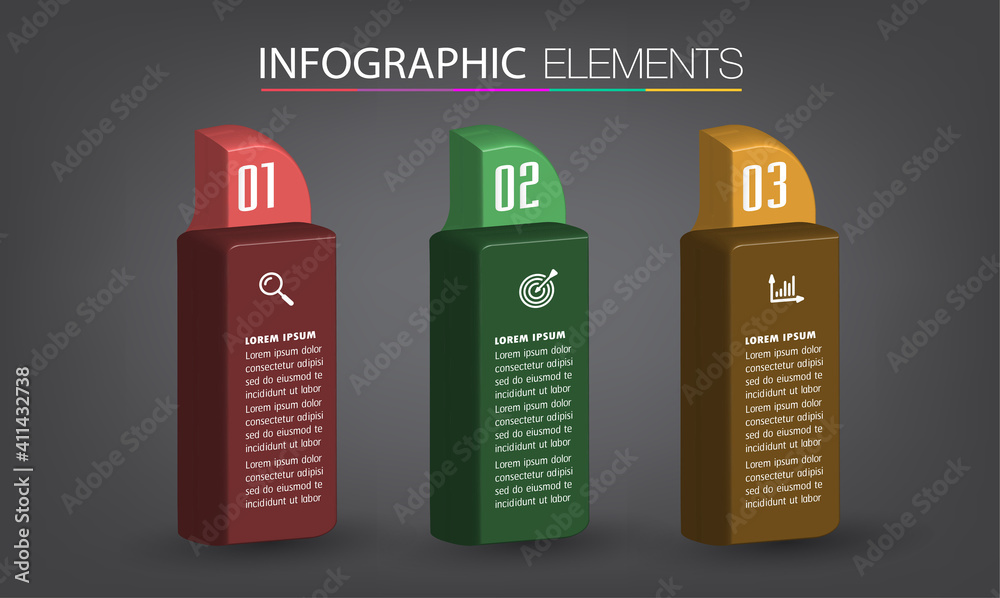 modern text box template, banner Infographics modern text box template, banner Infographics