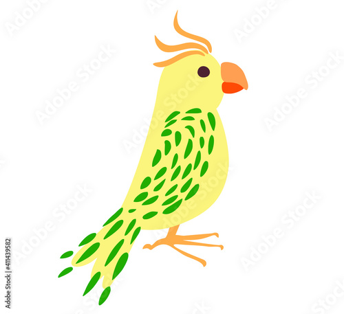 National Bird Day Vector Illustration. Image of a bird soaring in the sky. Silhouette of a bird. Feathers of a bird