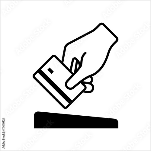Card Swipe Icon, Debit Credit Card Swiping