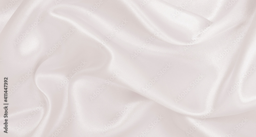 Fototapeta premium Smooth elegant golden silk or satin luxury cloth texture as wedding background. Luxurious background design. In Sepia toned. Retro style