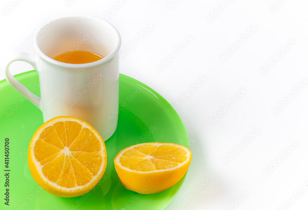 Fragrant lemon is a healthy fruit 