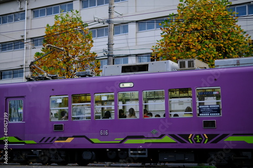京都を駆ける嵐電