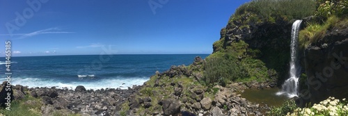 Wasserfall im Freien 