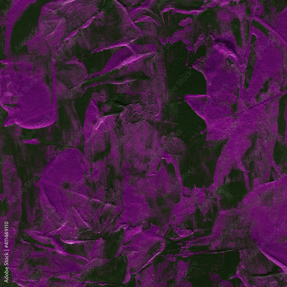 Obraz premium Modern contemporary acrylic background. Colorful texture made with a palette knife. Abstract painting on paper. Mess on the canvas.
