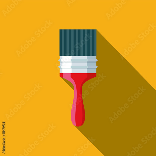 paint brush icon - From Working tools, Construction and Manufacturing icons, equipment icons, Paint brush icon in trendy flat style isolated on background. Paint brush icon page symbol for your web