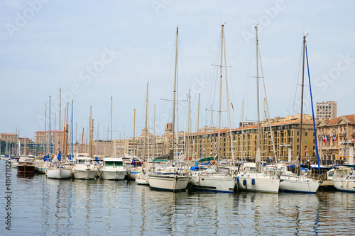 Harbor at Marseille Provence South France.. © elvirkin
