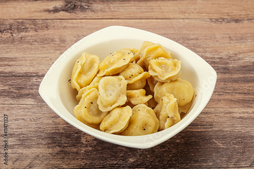 Dumplings with meat and spices