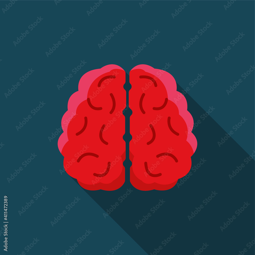 Human Brain Symbol and Icon, Symbol of creativity, creative idea, mind, thinking. Human Brain Symbol and Icon, Symbol of creativity, creative idea, mind, thinking.
