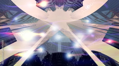 urban energy cyber protect a stream of luminous particles, a cycle of a stream of luminous particles. light effects moving and flexible lines in abstract style. profit energy meditation