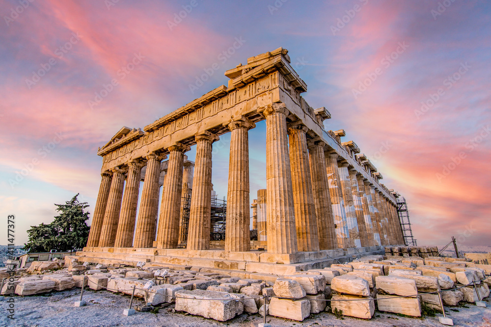 Obraz premium Acropolis Hill in Athens City of Greece