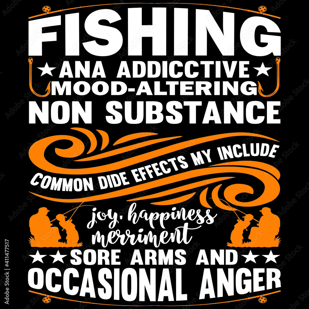 fishing t-shirt design