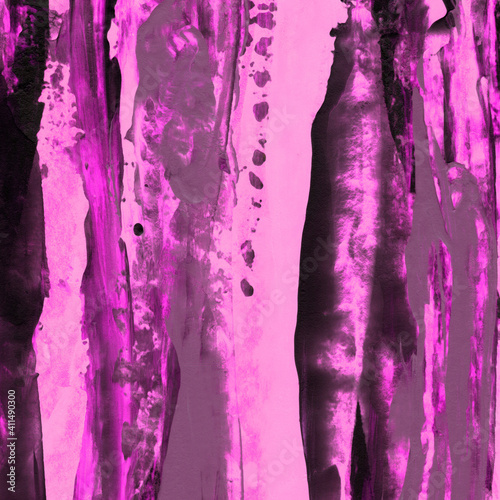 Modern contemporary acrylic background. Colorful texture made with a palette knife. Abstract painting on paper. Mess on the canvas.