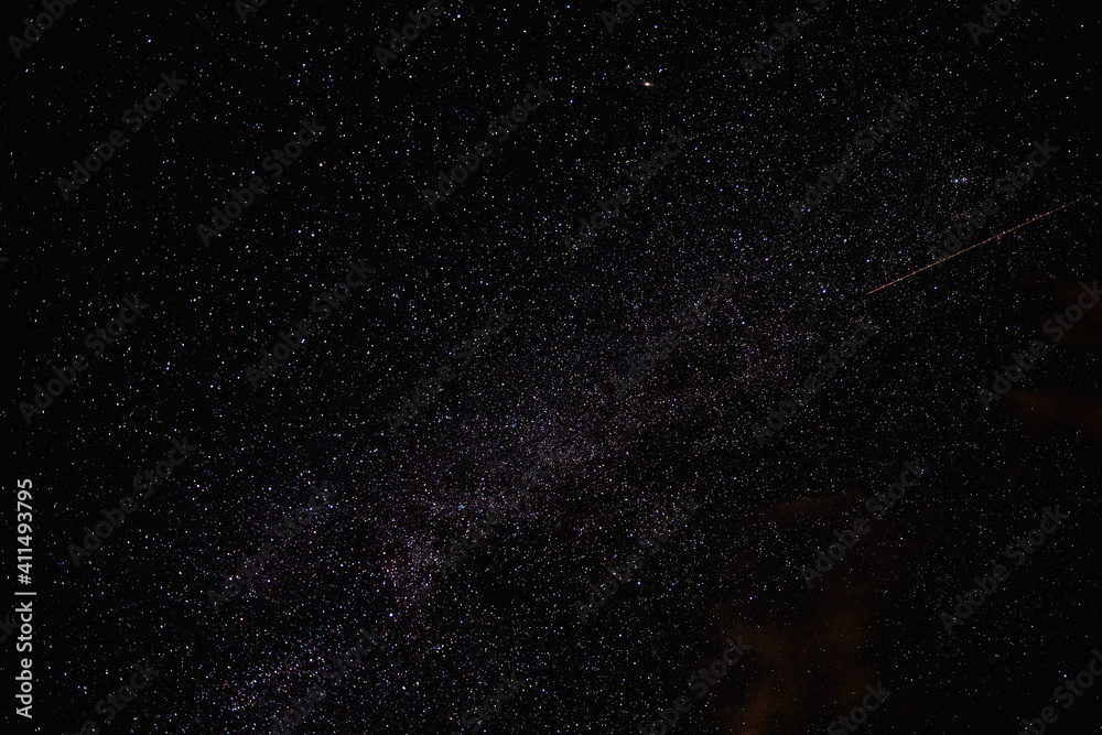 Fototapeta premium Milky way galaxy with stars and space in the universe background