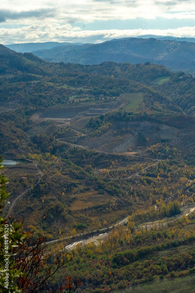 Fototapeta premium appennino toscoemiliano
