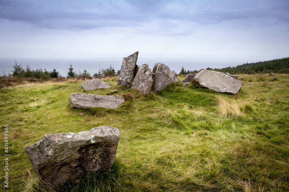 the giants graves on Arran