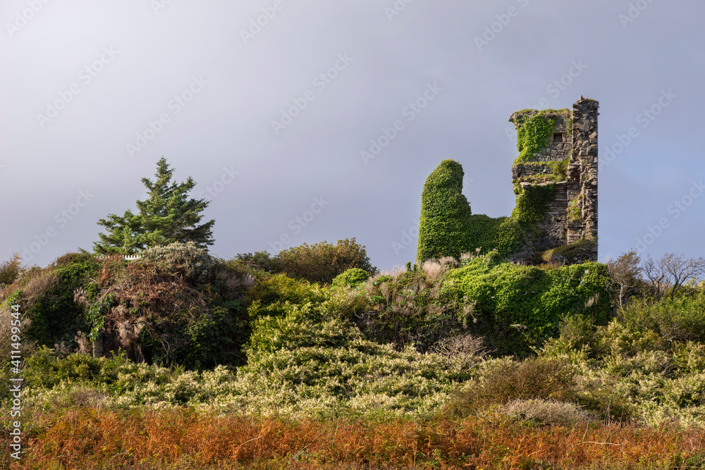 Kildonan castle on Arran Scotland