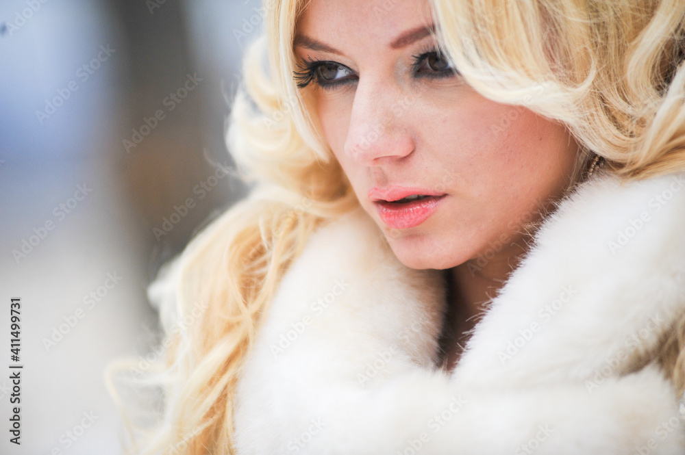 Beautiful bride near old castle on winter day wedding Beautiful bride near old castle on winter day wedding