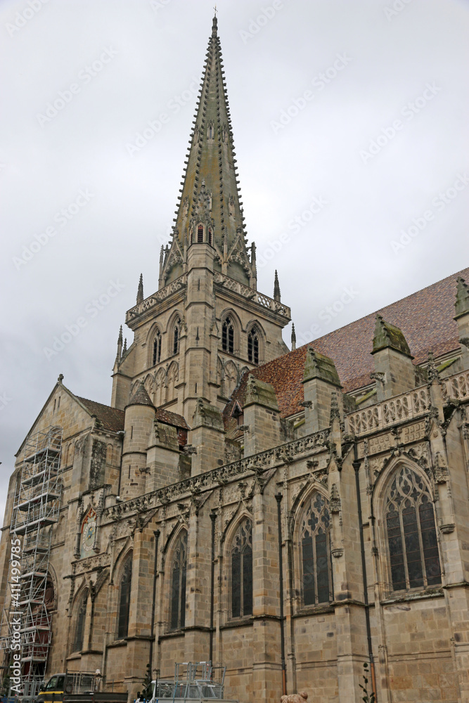 Fototapeta premium Cathedral of Saint Lazarus of Autun, France