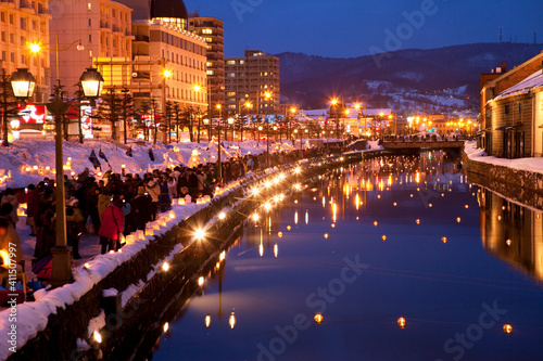 北海道小樽運河Hokkaido Otaru canal