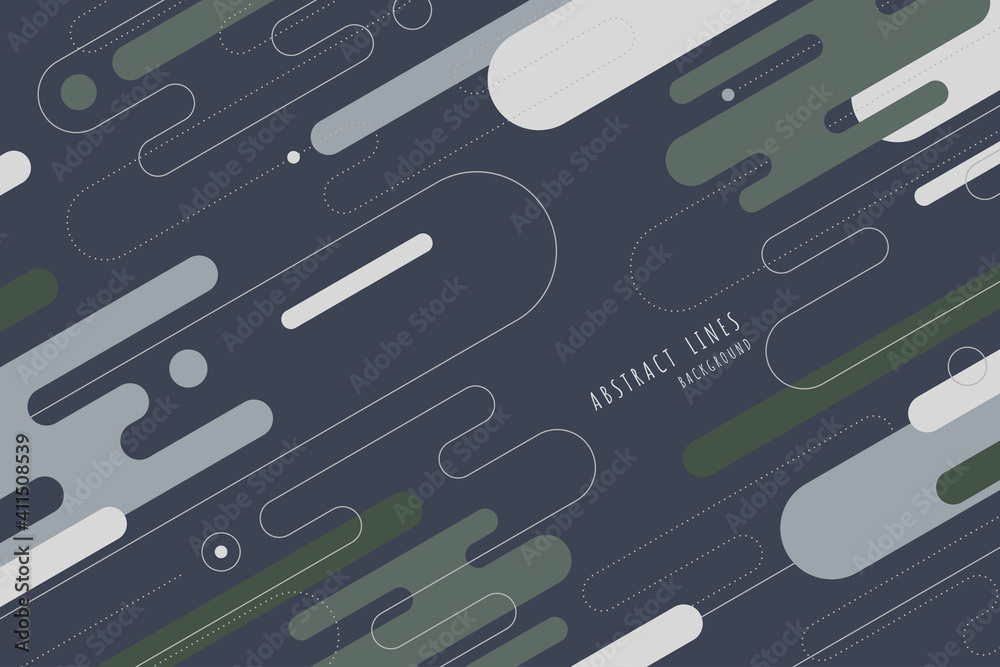 Abstract rounded lines elements pattern design of colors style template. Overlapping geometric element style of business background. illustration vector Abstract rounded lines elements pattern design of colors style template. Overlapping geometric element style of business background. illustration vector