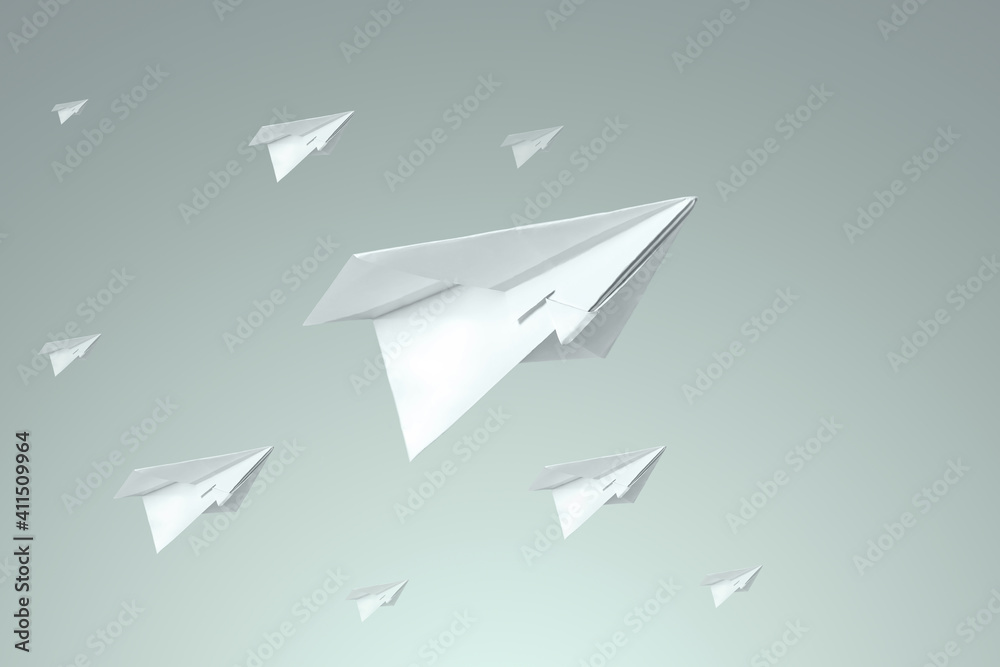 Lots of white paper samaletik on a light background. Startup concept, light business, getting started. Copy space. Lots of white paper samaletik on a light background. Startup concept, light business, getting started. Copy space.