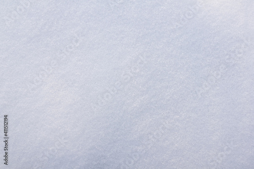 New snow texture, DOF, closeup. Winter season background