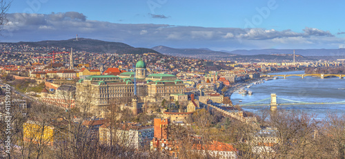 Budapest cityscape, HDR Image © mehdi33300