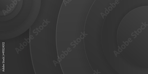 Grey Abstract background geometry shine and layer element vector illustration. Grey abstract circle background