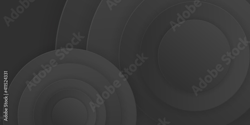 Grey gray abstract background with white circle rings in faded distressed vintage grunge texture design, old geometric pattern paper in modern art design