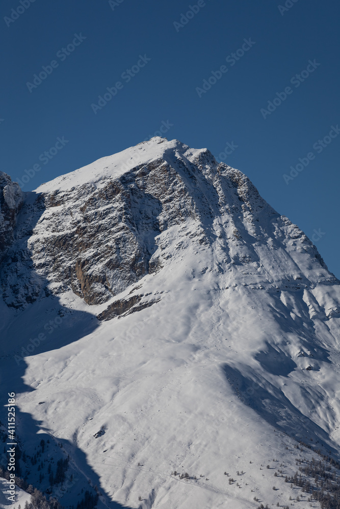 The Pelvo d'Elva, a 3000 m peak of Elva, Valle Maira, Alpi Cozie