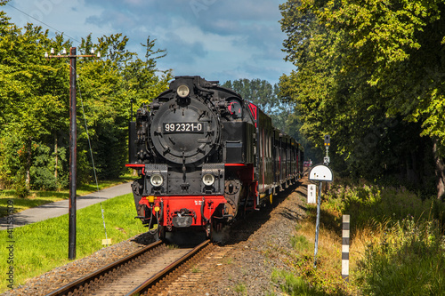  German narrow gauge steam tourist locomotive