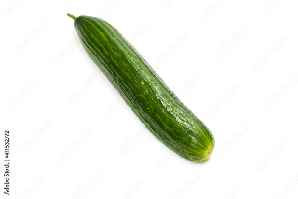 Cucumber isolated on white background. Cucumber isolated on white background.