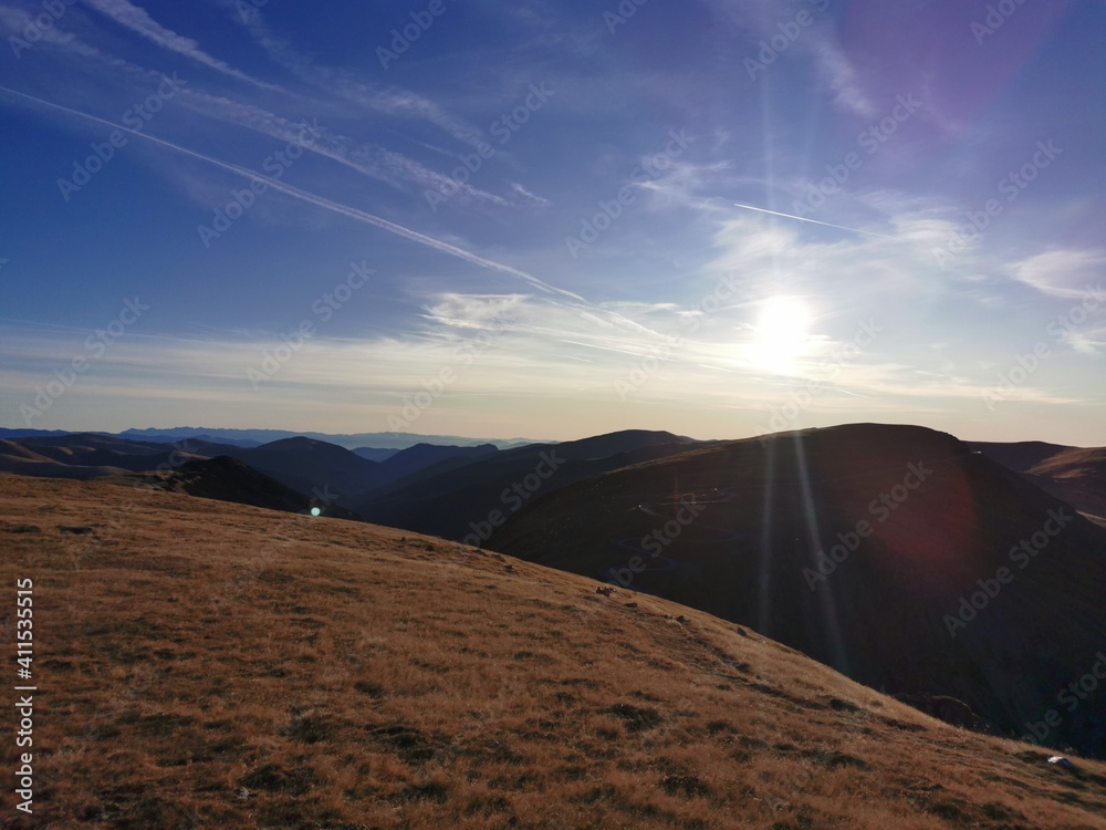 Naklejka premium mountains