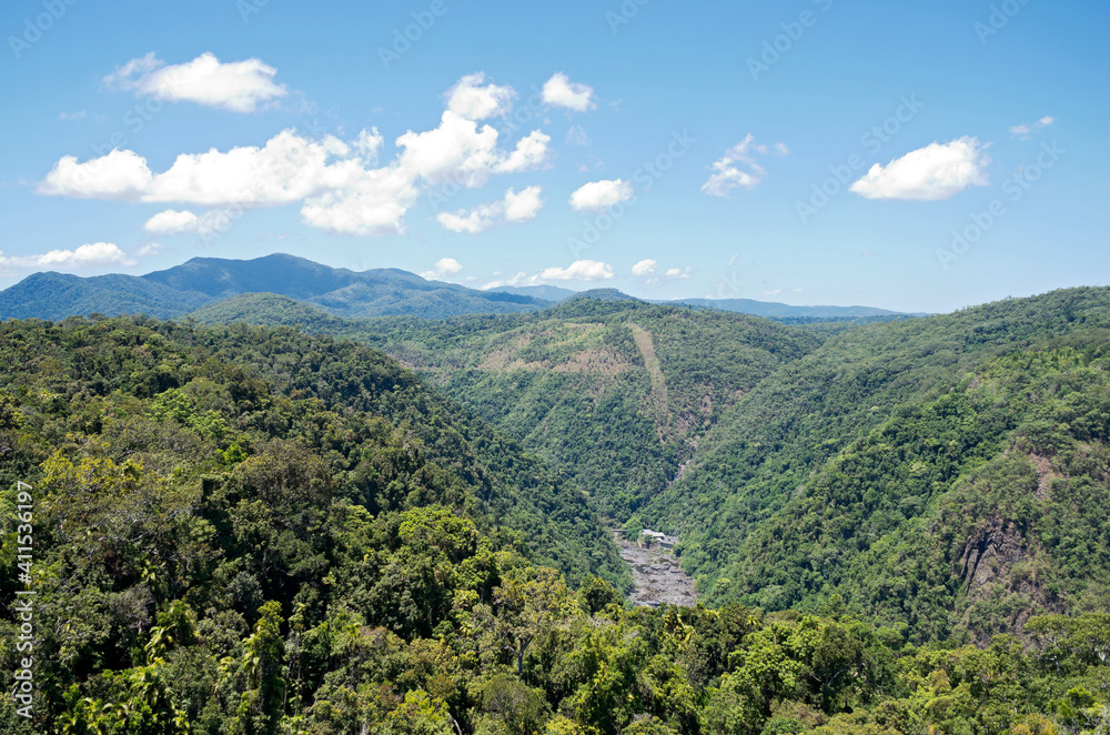 Fototapeta premium barron gorge and power station