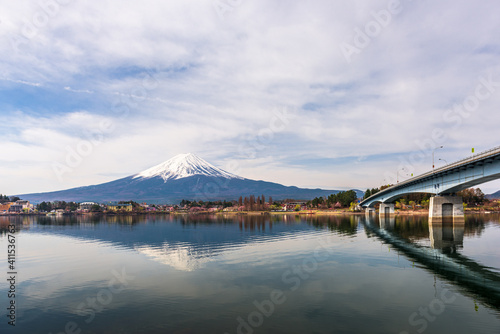 Mt. Fuji in Yamanashi, Japan