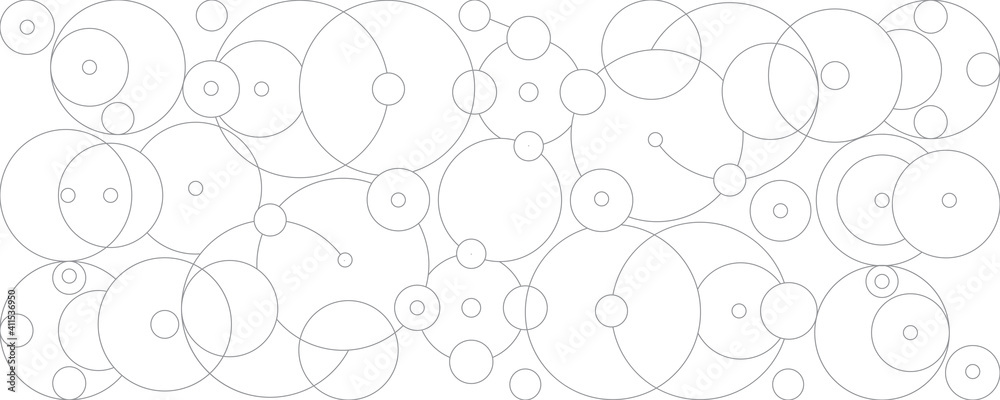 Abstract lines and dots connection background Spherical digital data connection technology and data concept.