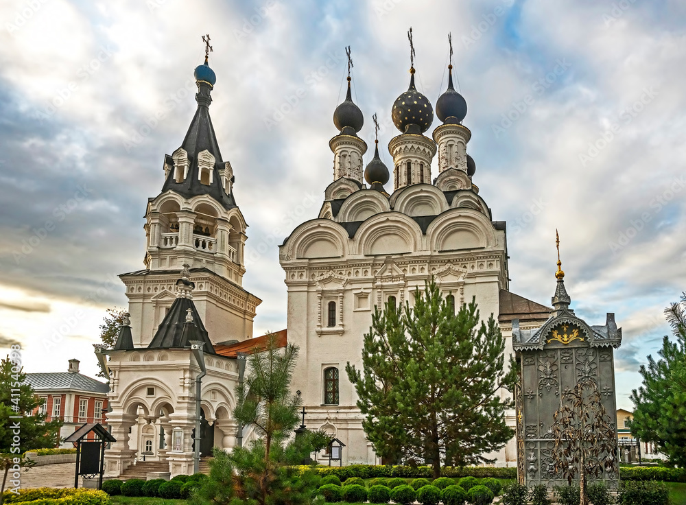 Annunciation cathedral, XVII century. Annunciation monastery, cjty of Murom, Russia