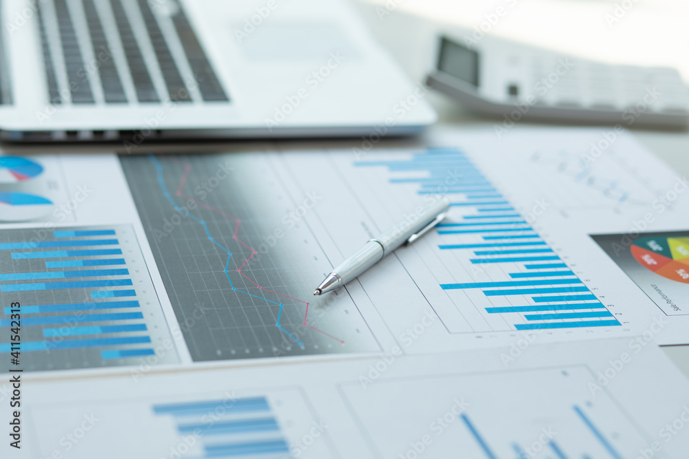 financial accounting concept with graphs and charts financial accounting concept with graphs and charts