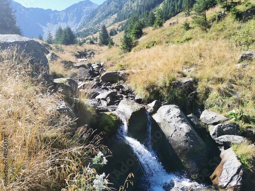 strean in the moutains