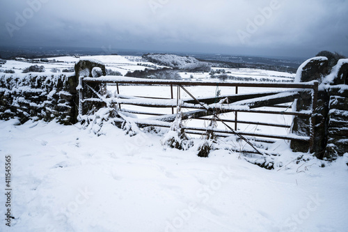 snow covered gate © Lee