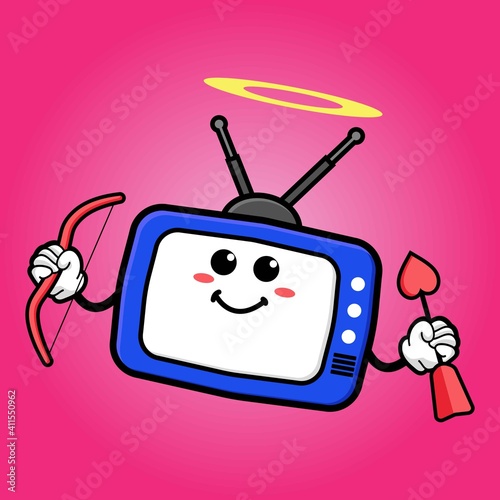 cute television cartoon mascot character