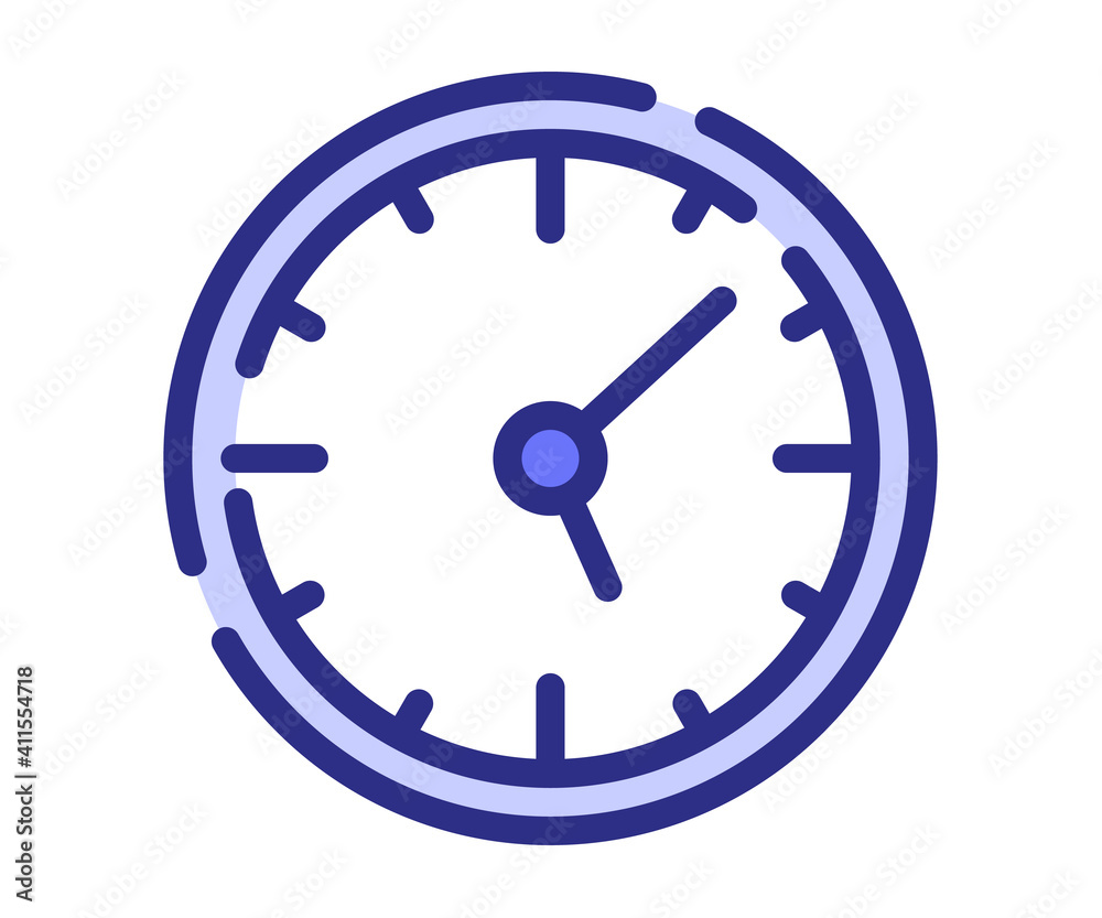 time clock hour single isolated icon with dashed line or dash lines style time clock hour single isolated icon with dashed line or dash lines style