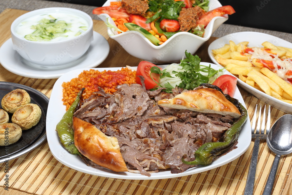 aspava doner kebab turkish kebab, meat doner