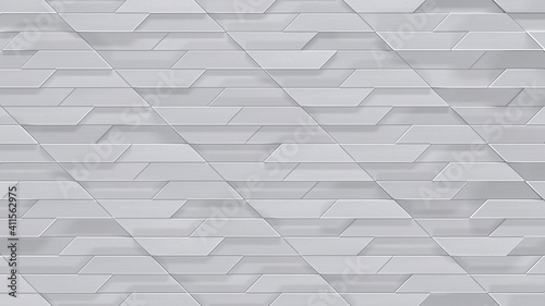 Futuristic Metal Background (3D Illustration)