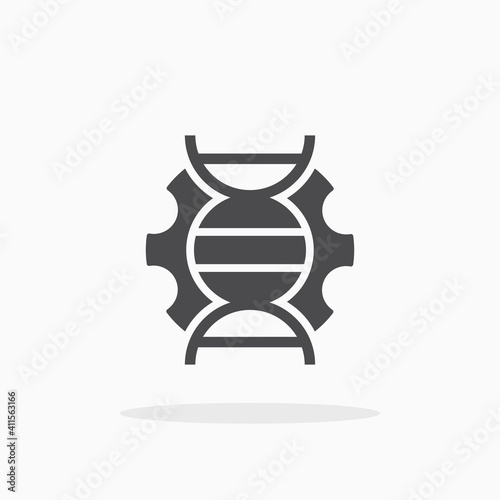 DNA icon.