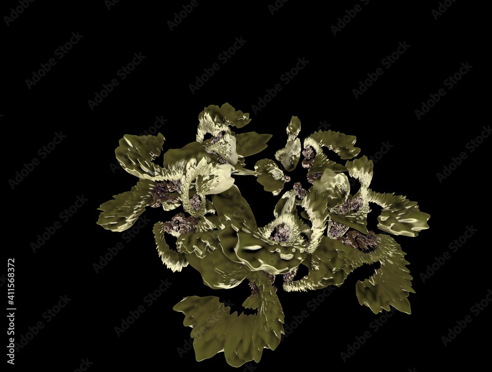 Fototapeta premium Imaginatory fractal background Image